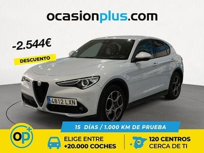 Blanco Usado 2022 Alfa Romeo Stelvio Sprint SUV | 27.990 € (Precio justo)