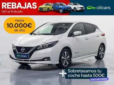Usado Nissan Leaf Acenta 110 kW (150 CV) 2019 Blanco Utilitario