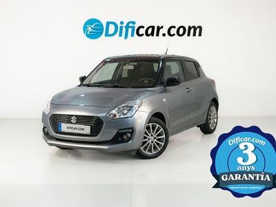 Usado Suzuki Swift 90 CV (66 kW) 2017 Gris Utilitario
