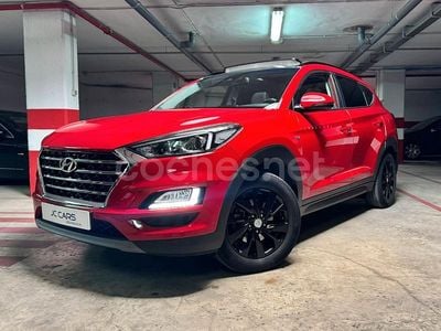 Rojo Usado 2020 Hyundai Tucson SUV | 18.990 € (Precio justo)
