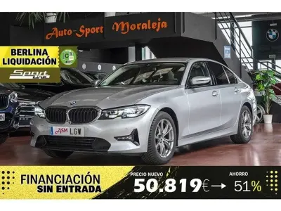 Usado BMW 318 Shadowline 150 CV (110 kW) 2020 Plateado Berlina