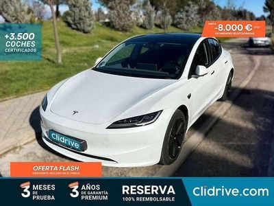 Usado Tesla Model 3 RWD 188 kW (256 CV) 2024 Blanco Berlina