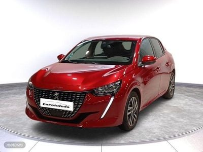 Usado Peugeot 208 Allure 102 CV (75 kW) 2020 Rojo Utilitario