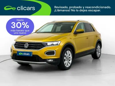 Usado VW T-Roc Advance 150 CV (110 kW) 2021 Amarillo SUV