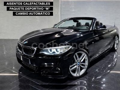 Negro Usado 2015 BMW 220 Descapotable | 19.490 € (Precio justo)