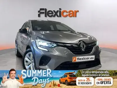Usado Renault Captur Intens 90 CV (66 kW) 2021 Gris SUV