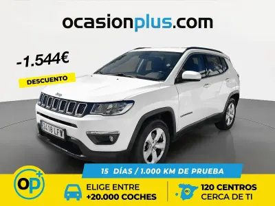Occasion Jeep Compass Longitude 140 ch (102 kW) 2020 Blanc SUV