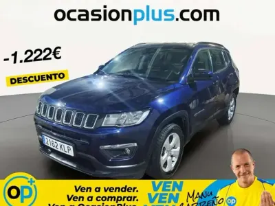 Usado Jeep Compass Longitude 140 CV (102 kW) 2018 Azul SUV