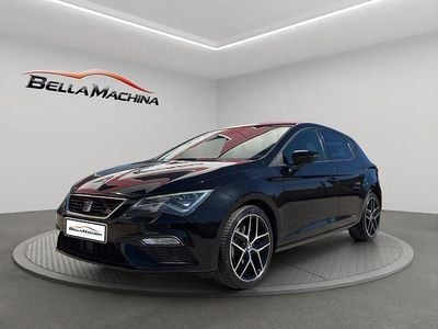 Usado Seat Leon FR 150 CV (110 kW) 2020 Negro Familiar
