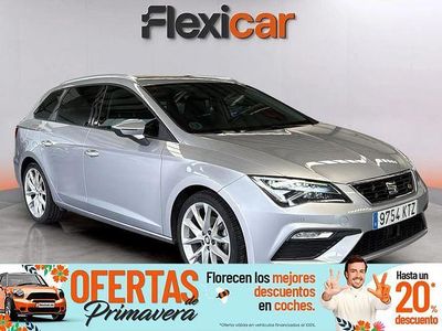 Usado Seat Leon FR 130 CV (95 kW) 2019 Gris Familiar