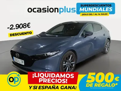 Usado Mazda 3 122 CV (89 kW) 2021 Gris