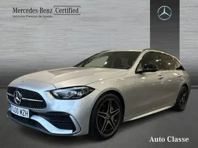 Usado Mercedes C220 200 CV (147 kW) 2025 Gris Familiar