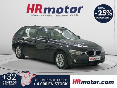Usado BMW 316 Advantage 116 CV (85 kW) 2017 Negro Familiar