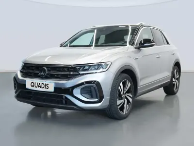 Usado VW T-Roc R-line 150 CV (110 kW) 2022 Gris plata SUV
