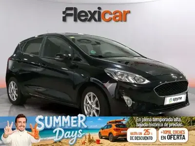 Usado Ford Fiesta Trend 85 CV (62 kW) 2018 Negro Utilitario
