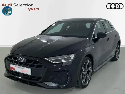Usado Audi A3 e-tron S-Line 204 CV (150 kW) 2025 Negro Utilitario