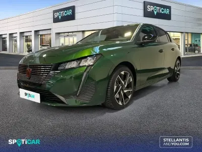 Usado Peugeot 308 Allure 130 CV (95 kW) 2022 Verde Berlina