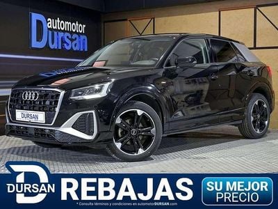 Usado Audi Q2 S-Line 116 CV (85 kW) 2022 Negro SUV