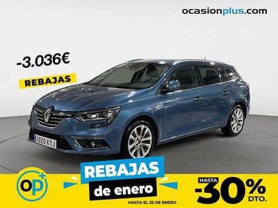 Azul Usado 2019 Renault Mégane GrandTour Zen Familiar | 14.150 € (Un poco caro)