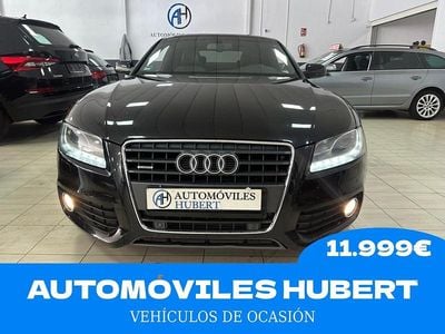Usado Audi A5 S-Line 211 CV (155 kW) 2009 Negro Utilitario