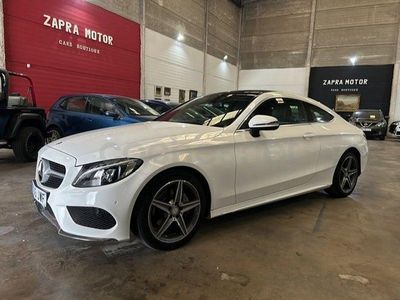 Usado Mercedes C220 170 CV (125 kW) 2017 Blanco Coupe