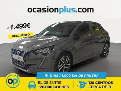Usado Peugeot 208 Active 75 CV (55 kW) 2023 Gris Utilitario