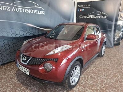 Usado Nissan Juke Acenta 117 CV (86 kW) 2010 Granate SUV