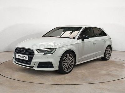 Usado Audi A3 S-Line 150 CV (110 kW) 2018 Blanco Berlina