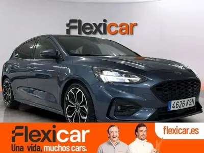 Käytetty Ford Focus ST-Line 120 HP (88 kW) 2018 Sininen Viistoperä