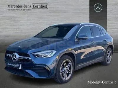 Usado Mercedes GLA250 AMG line 218 CV (160 kW) 2022 Azul SUV