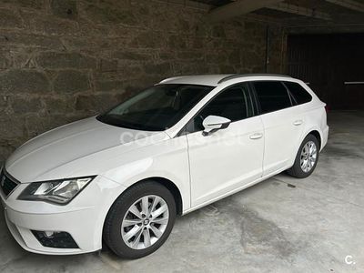 Usado Seat Leon ST Style 115 CV (84 kW) 2017 Blanco Familiar