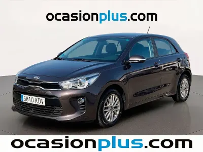 Usado Kia Rio 101 CV (74 kW) 2017 Marrón Utilitario