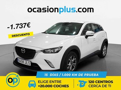 Usado Mazda CX-3 Style 120 CV (88 kW) 2016 Blanco SUV