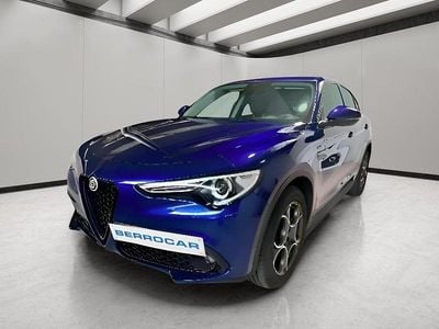 Usado Alfa Romeo Stelvio Sprint 190 CV (139 kW) 2021 Azul SUV