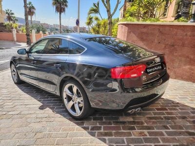 Begagnad Audi A5 Sportback 150 HK (110 kW) 2015 Blå Halvkombi