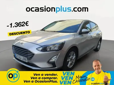 Usado Ford Focus Trend+ 120 CV (88 kW) 2021 Gris Berlina