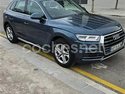 Usado Audi Q5 Advanced Plus 150 CV (110 kW) 2018 Azul SUV