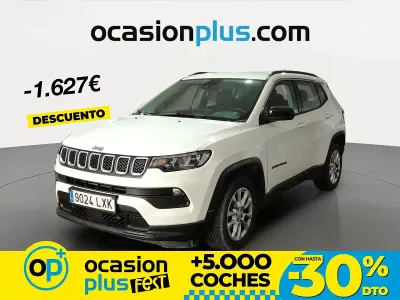 Usado Jeep Compass Longitude 130 CV (95 kW) 2022 Blanco SUV