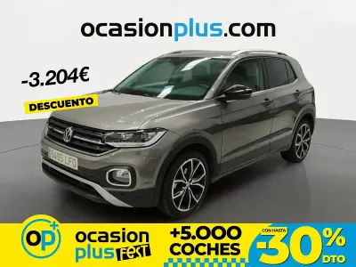 Usado VW T-Cross Sportline 115 CV (84 kW) 2020 Gris SUV