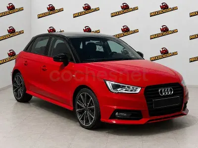 Brugt Audi A1 Sportback Attraction 95 HK (69 kW) 2018 Rød Hatchback