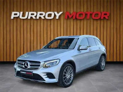 Usado Mercedes GLC220 AMG line 170 CV (125 kW) 2016 Gris / plata SUV