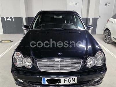 Usado Mercedes C180 Sport Edition 143 CV (105 kW) 2006 Azul Berlina