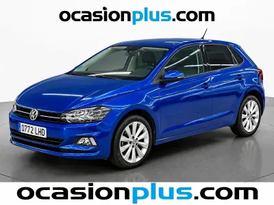 Usado VW Polo Sportline 95 CV (69 kW) 2020 Azul Utilitario
