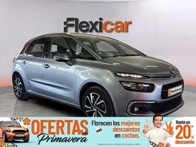 Usado Citroën C4 Feel 131 CV (96 kW) 2018 Negro Utilitario