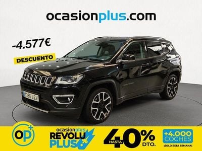 Usado Jeep Compass Limited 150 CV (110 kW) 2021 Negro SUV