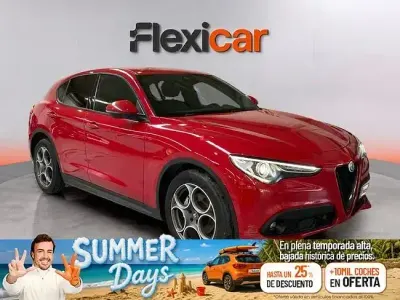 Usado Alfa Romeo Stelvio Veloce 160 CV (117 kW) 2022 Rojo SUV