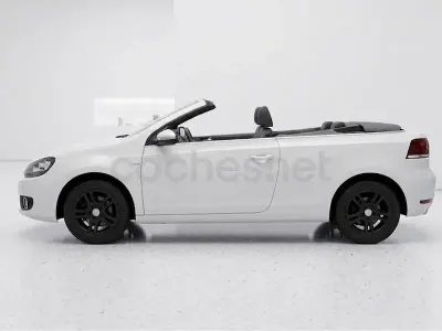 Usado VW Golf Cabriolet 105 CV (77 kW) 2014 Blanco Descapotable