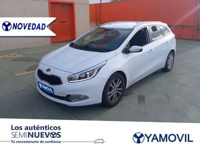 Usado Kia Ceed GT 128 CV (94 kW) 2014 Blanco Familiar