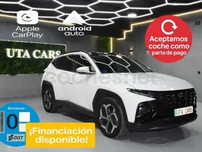 Usado Hyundai Tucson Style 265 CV (194 kW) 2021 Blanco SUV