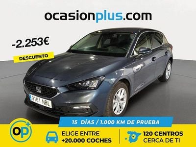 Usado Seat Leon Style 116 CV (85 kW) 2025 Gris Berlina